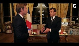 "D'ici fin février, nous aurons gagné la guerre en Syrie" contre l'EI, assure Emmanuel Macron