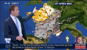 Météo: de la pluie et de la neige mais des températures en hausse