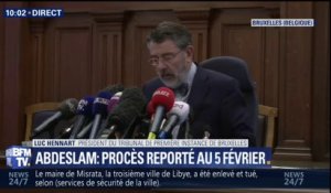 Procès de Salah Abdeslam en Belgique: "L’affaire sera traitée du 5 au 9 février", déclare le président du tribunal de première instance de Bruxelles