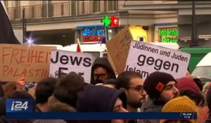 Angela Merkel condamne l'antisémitisme en Allemagne
