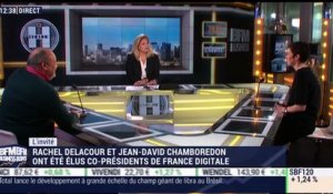 Rachel Delacour et Jean-David Chamboredon élus co-présidents de France Digitale - 18/12