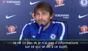 Quarts - Conte : "Je ne lis pas ce qui se dit sur David Luiz"