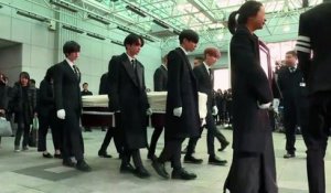 Corée du Sud: funérailles de la star de la K-pop Kim Jong-Hyun