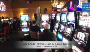 Casino Barriere : 10 000 euros cash