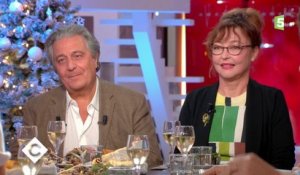 Catherine Frot et Christian Clavier au dîner - C à Vous - 22/12/2017