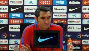 Foot - ESP - Barça : Valverde «Une victoire ne signifie pas un titre»