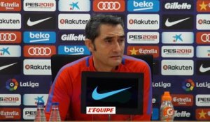 Foot - ESP - Barça : Valverde «Notre club agit toujours dans la légalité»