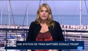 Une station de train baptisée Donald Trump