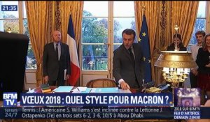 Voeux aux Français: quel style pour Emmanuel Macron ?