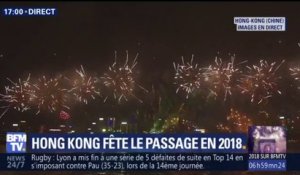 Hong-Kong fête le passage en 2018