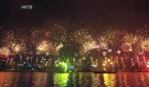 Hong Kong fête le passage en 2018