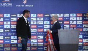 Atletico Madrid : Diego Costa officiellement présenté