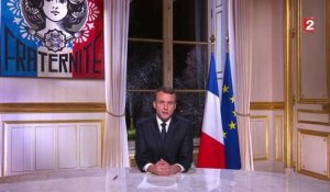 Emmanuel Macron : "L'année 2018 sera à mes yeux celle de la cohésion de la nation"