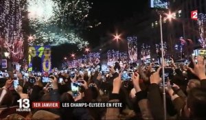 Nouvel An : soirée festive sur les Champs-Élysées
