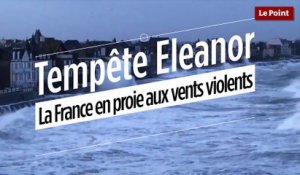 Tempête Eleanor : la France en proie aux vents violents