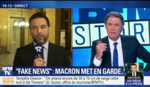 Vœux de Macron à la presse: "Le président de la République a renoué avec une vieille tradition", Hugues Renson