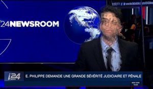 France: Édouard Philippe demande une grande sévérité judiciaire et pénale