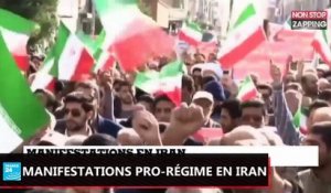 Iran : les pro-régime manifestent (Vidéo)