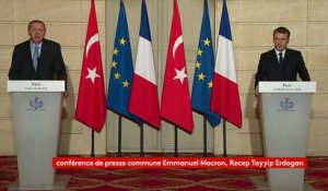 Le président turc Erdogan s'en prend à un journaliste après une question sur la Syrie