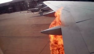 Il filme le réacteur de son avion qui prend feu au décollage !