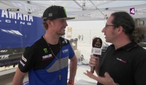 Dakar 2018 : Adrien Van Beveren (Moto) : "Ce genre de terrain me convient"