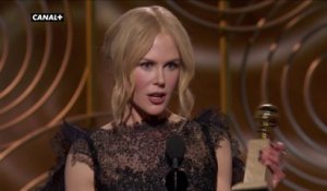 Golden Globes 2018 - Le discours de Nicole Kidman, meilleure actrice dans une mini-série pour Big Little Lies - CANAL+