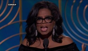 Golden Globes 2018 - "Time's up !" Standing Ovation pour Oprah Winfrey