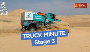 El minuto Camión / The Truck Minute / La Minute Camions - Étape 3 / Stage 3 - Dakar 2018