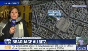 Ce que l'on sait sur le braquage d'une bijouterie du Ritz à Paris
