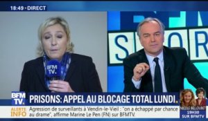 Vendin-le-Vieil: Marine Le Pen va demander une commission d'enquête parlementaire