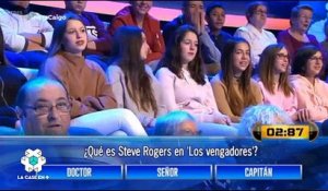 Un candidat perd 100.000 euros à la télé espagnol alors que la réponse à la question est... sur son tee shirt ! Regardez