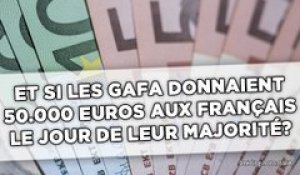 Julien Dray propose que les géants du web donnent 50.000 euros à tous les Français à leur majorité
