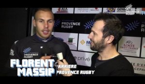 Provence Rugby / Bourgoin : la réaction de Florent Massip