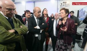 Electricité. Jean-Yves Le Drian inaugure le "Filet de sécurité"