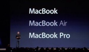 MacWorld 2008 : Steve Jobs  présente le MacBook Air