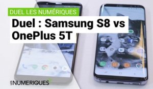 Duel Samsung Galaxy 8 vs OnePlus 5T