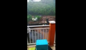 Les images terrifiantes de la tempête tropicale à la Réunion ce 18 Janvier