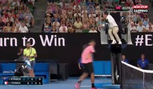 Jo-Wilfried Tsonga s'emporte contre un spectateur et veut le frapper (vidéo)