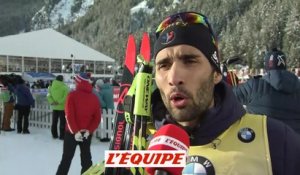 Biathlon - CM (H) : Fourcade «Une course qui ne me réussit jamais»