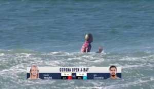 Adrénaline - Surf : Les meilleurs moments de la série d'O. Wright vs. I. Gouveia (Corona Open J-Bay round 2)