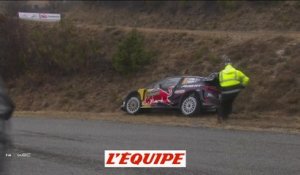 Rallye - WRC - Monte-Carlo : Ogier dans le fossé