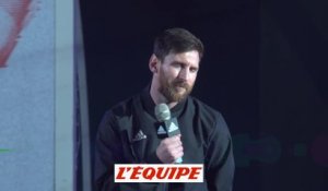 Foot - ESP - Barça : Messi «Mon objectif n'est pas de remporter des prix individuels»