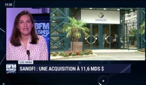 Les News: Sanofi va rachater Bioverativ pour 11,6 milliards de dollars - 27/01