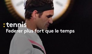 Tennis : Federer plus fort que le temps