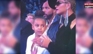 Grammy Awards 2018 : Beyoncé et Jay-Z recadrés par leur fille Blue Ivy ! (Vidéo)