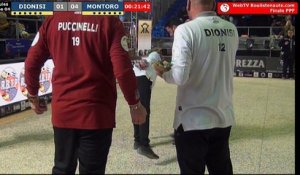 Finale Circuit PPF Pétanque 2017/2018 : Barrage Montoro vs Dionisi