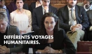 Angelina Jolie resplendissante pour une sortie au Louvre avec ses six enfants