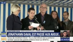 Quand Jonathann Daval lisait un discours pour rendre un hommage à sa femme Alexia