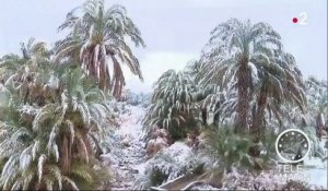 Maroc : de la neige dans le désert !