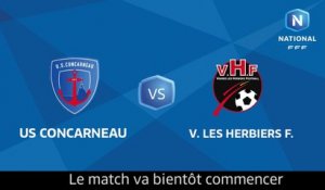 Vendredi 02/02/2018 à 19h45 - US Concarneau - Vendée Les Herbiers - J20 (22)